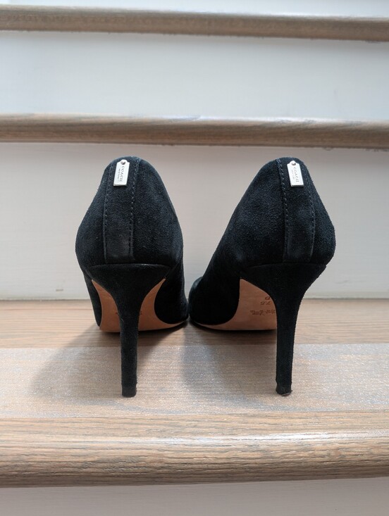 Coach Shoes - Coach "Rosey" Suede Pumps - Black